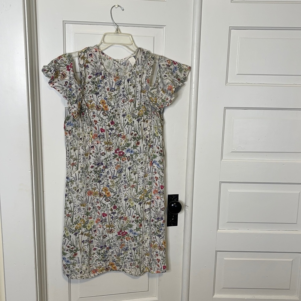 Floral summer off the shoulder dress by H&M